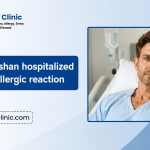 Hrithik Roshan allergic reaction